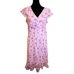 Vintage DBY 90’s Pink Floral Dress